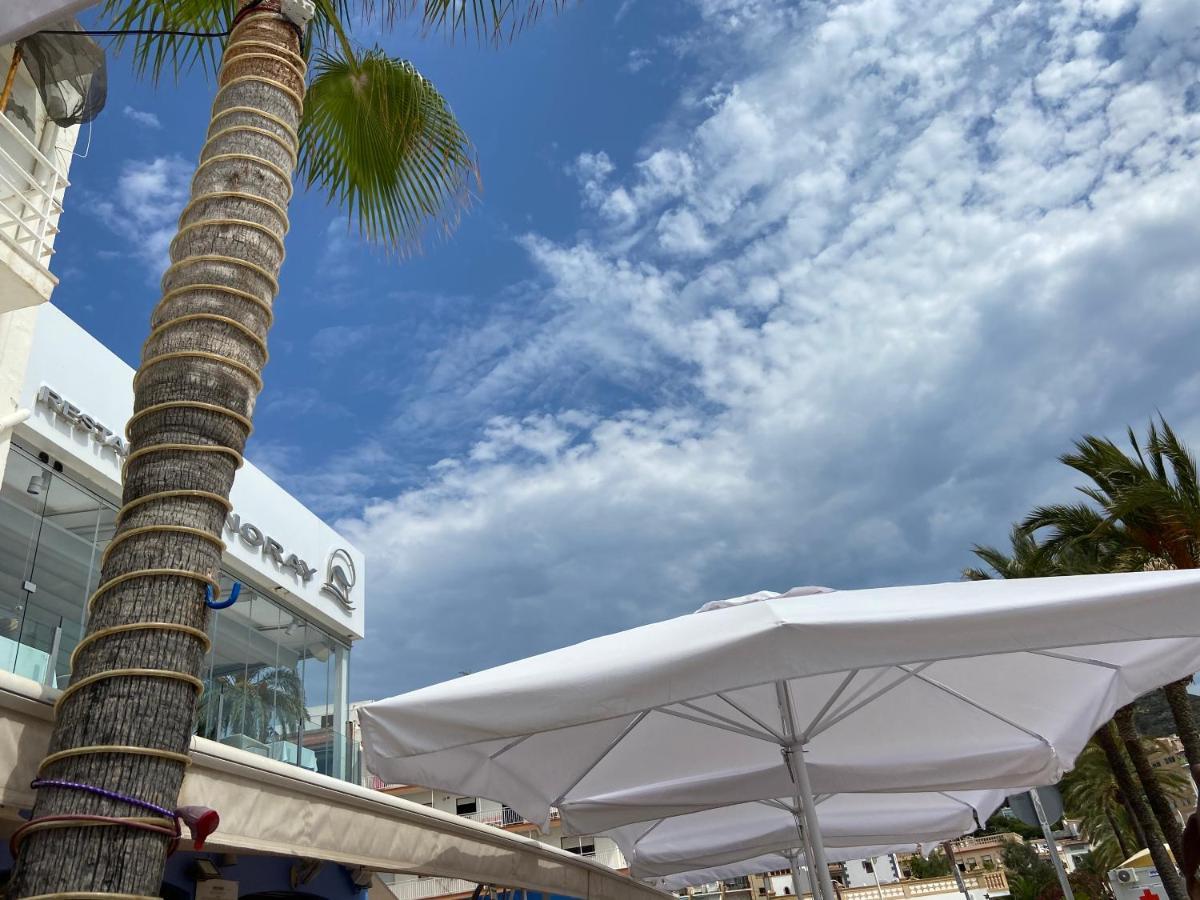 Javea Au Port Vue Mer Devant La Plage Grand Appartement Terrasse Clim Et Wifi Exterior foto